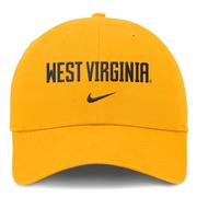 West Virginia Nike Sideline Club Unstructured Tri-Glide Cap